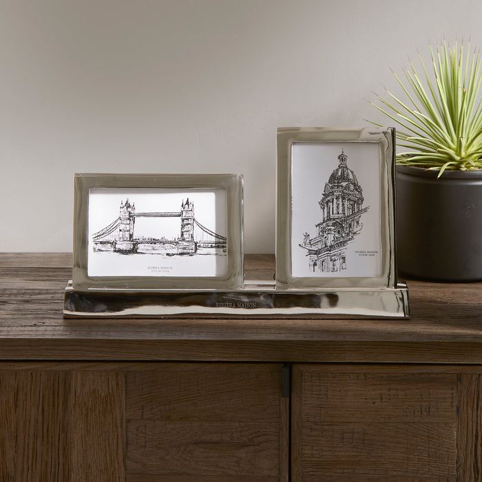 Riviera Maison Fotolijst Collage Staand en Liggend - Double - Zilver