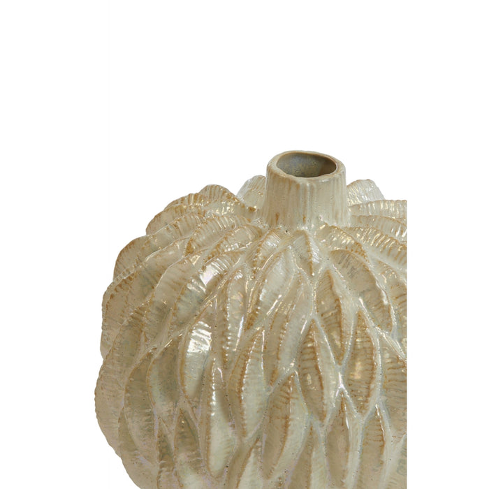 Light & Living Vaas Usika - Keramiek - 19x20x19cm (BxHxD)