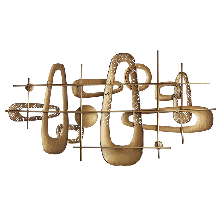 Beliani - MANGANESE - Wanddecoratie - Goud - IJzer