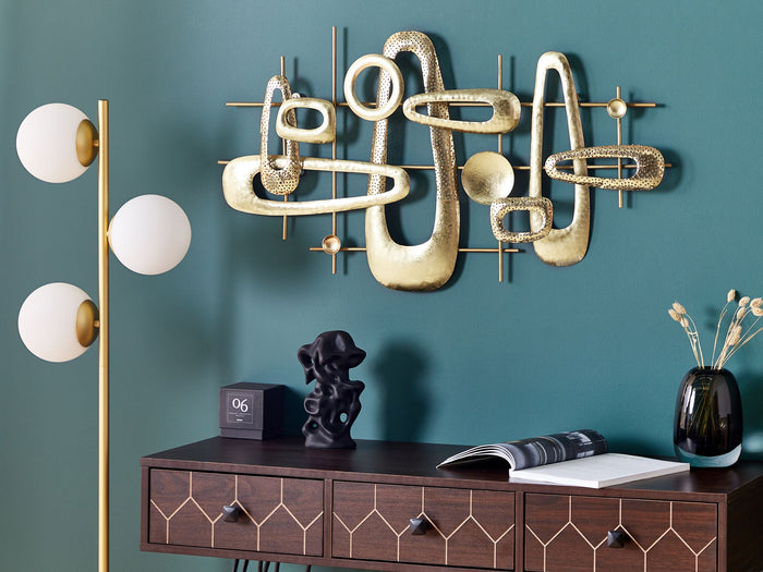 Beliani - MANGANESE - Wanddecoratie - Goud - IJzer