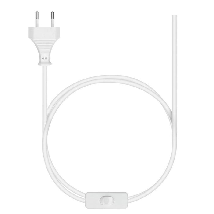 Clayre & Eef Tafellamp Konijn Ø 20x43 cm Wit Roze Kunststof Bureaulamp