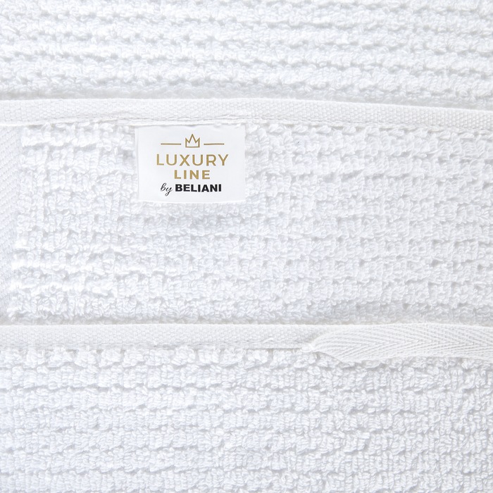 Beliani - ATIU - Handdoek set van 9 - Wit - Katoen