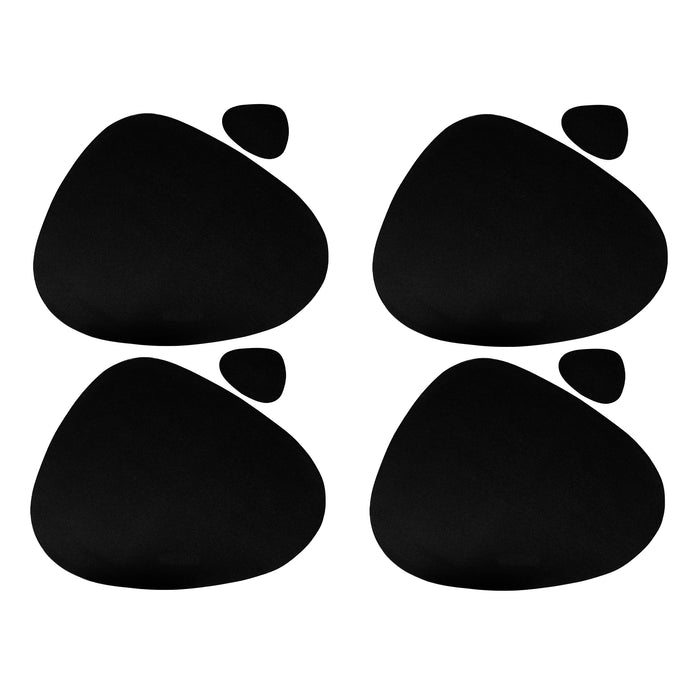 Krumble Placemat set design - 4 stuks - Zwart