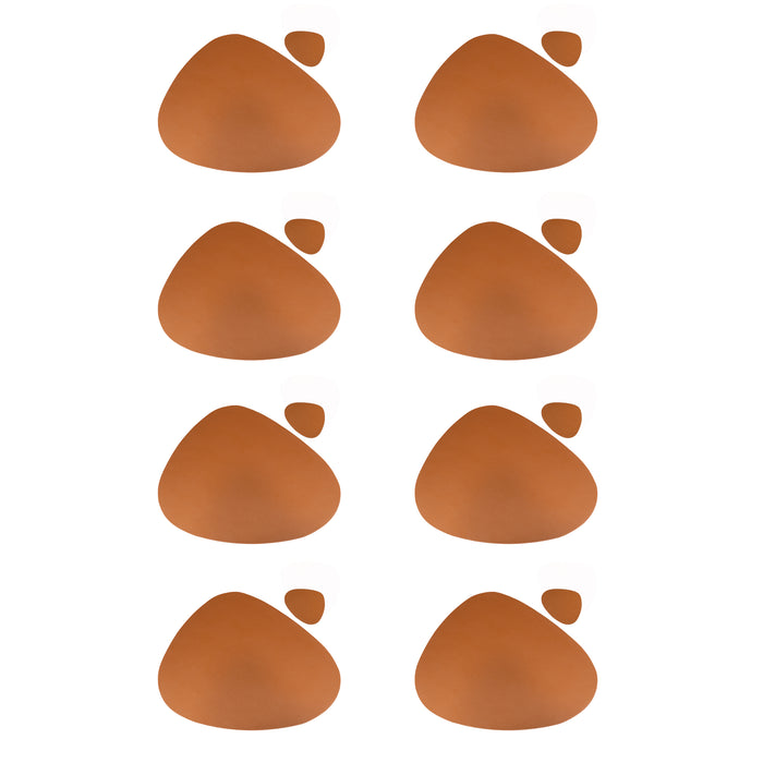 Krumble Placemat set design - 8 stuks - Bruin