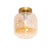 QAZQA Design plafondlamp messing en amber glas - Zuzanna