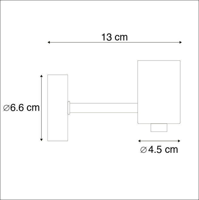 QAZQA Set van 2 moderne wandlampen chroom - Facil
