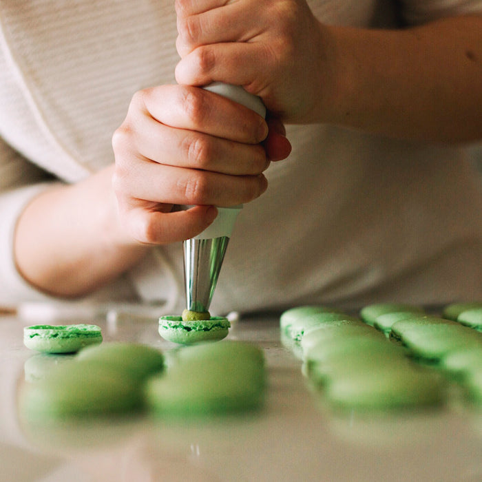 Krumble Slagroom spuitzak met 14 verschillende spuitmondjes