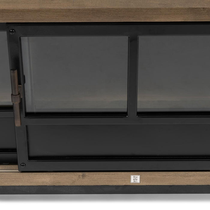 Rivièra Maison - Hoxton Flatscreen Dressoir, natuurlijk hout, GA2 - Gerecycled as, 190x42x65 cm