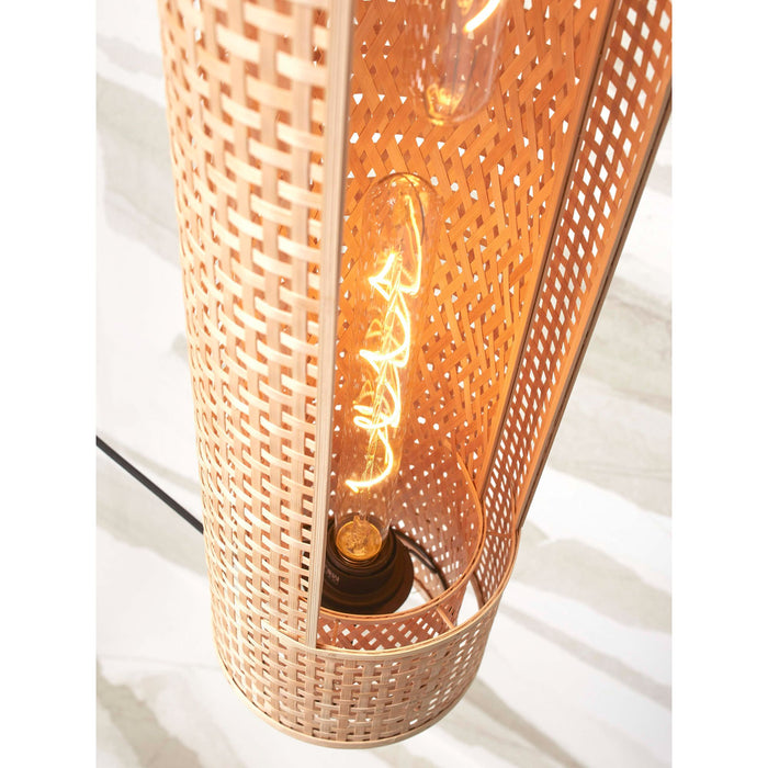 GOOD&MOJO Hanglamp Bhutan - Bamboe - 85x15x15cm