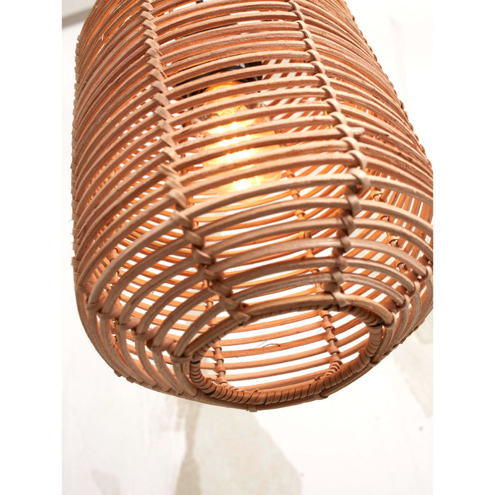 GOOD&MOJO Hanglamp Tanami - Rotan - Ø18x35cm