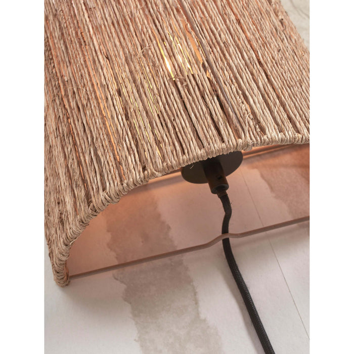 GOOD&MOJO Wandlamp Iguazu - Jute - 25x25x22cm