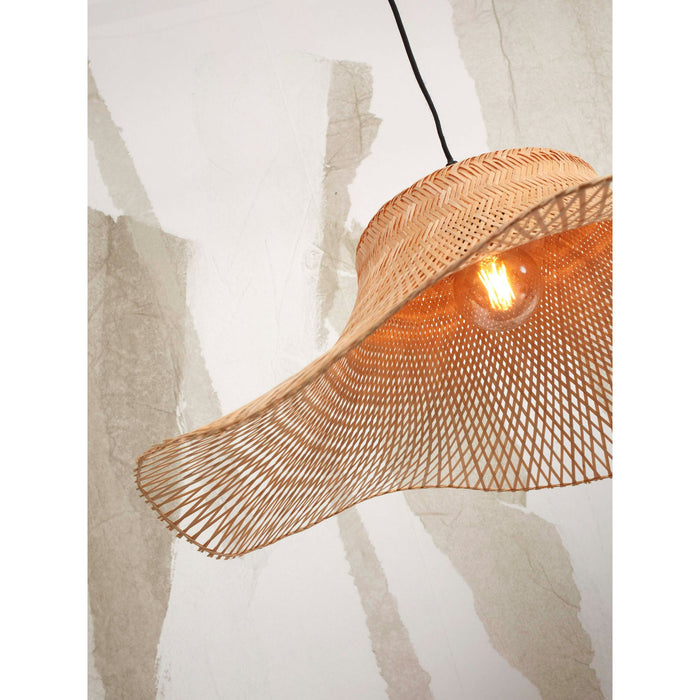 GOOD&MOJO Hanglamp Ibiza - Bamboe - 50x50x15cm