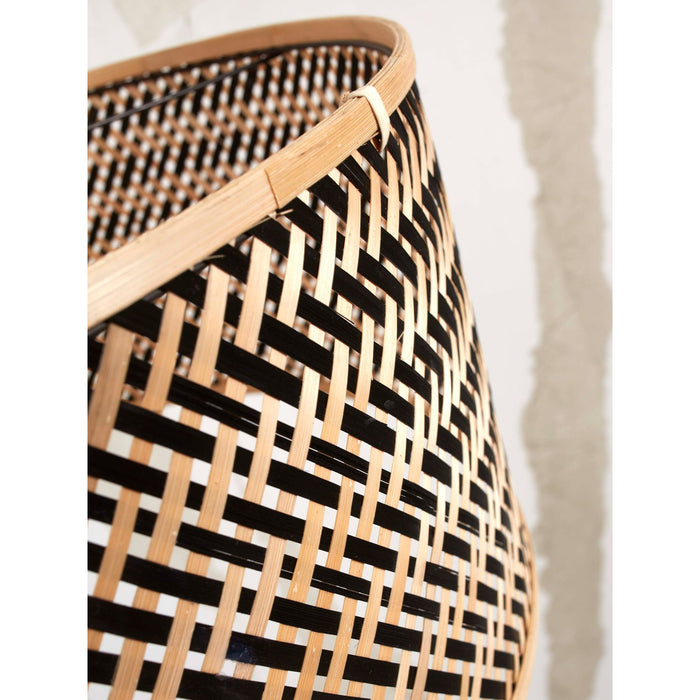 GOOD&MOJO Hanglamp Java - Bamboe|Zwart - Ø50cm