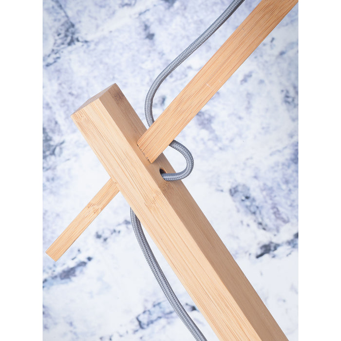 GOOD&MOJO Vloerlamp Andes - Bamboe|Zwart - 72x47x176cm