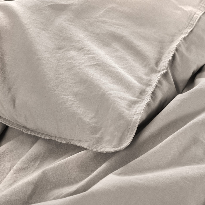 by fonQ Fresh Dekbedovertrek 240 x 200/220 cm - Dusty Sand