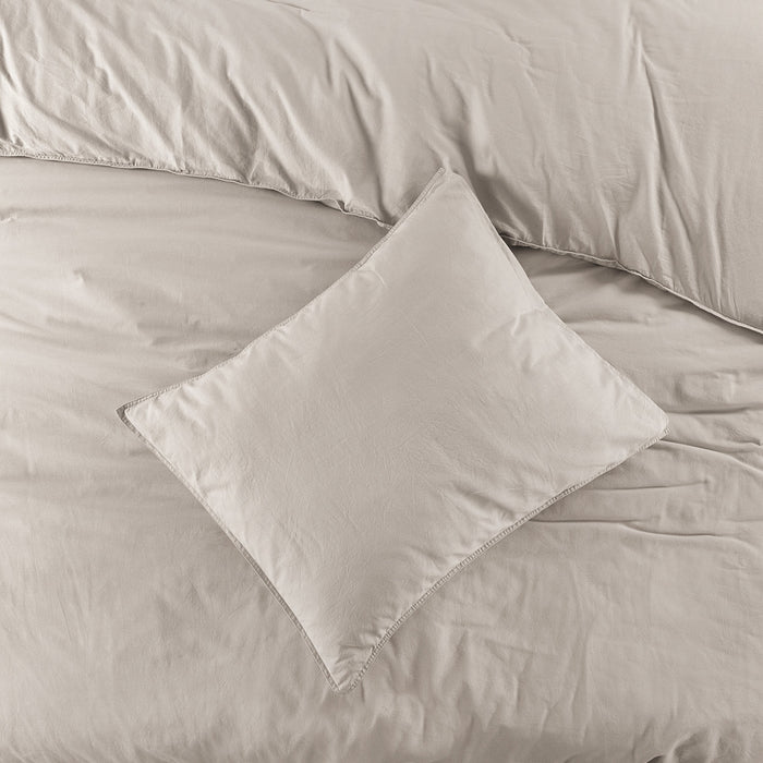 by fonQ Fresh Dekbedovertrek 240 x 200/220 cm - Dusty Sand