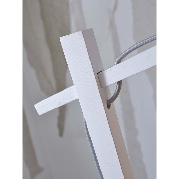 GOOD&MOJO Vloerlamp Cango - Bamboe Wit|Naturel - 36x60x176cm