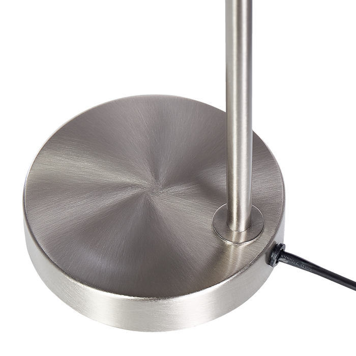 Beliani - RAMIS - Tafellamp - Zilver - Staal