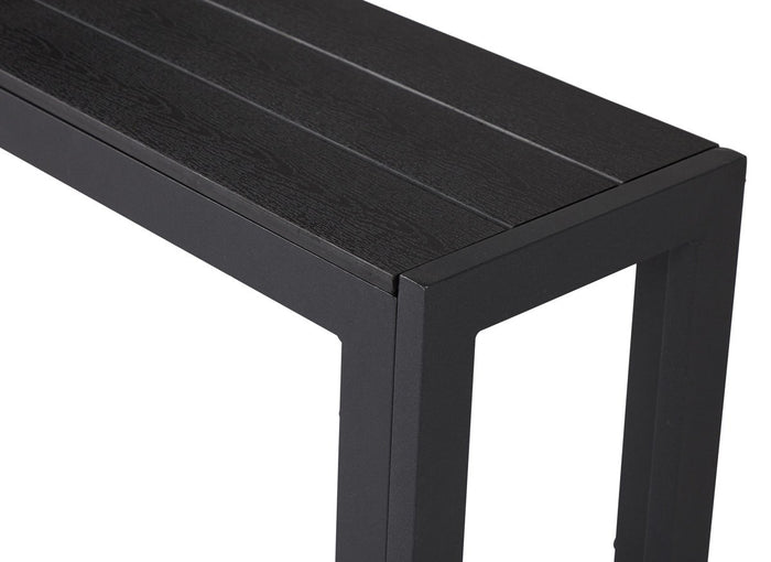 Lisomme Dylan tuinbank zwart - 132 x 30 cm