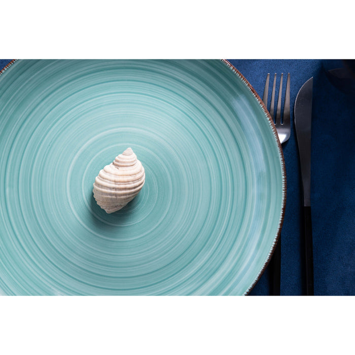 Studio Tavola Dinerborden Ocean Blue ø 26.5 cm - 6 Stuks