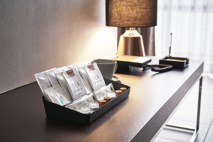 Yamazaki Amenity Tray - Breed - Tower - Zwart
