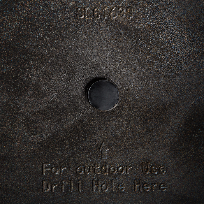 Beliani - CAMIA - Bloempot set van 2 L - Grijs - Stenenmix