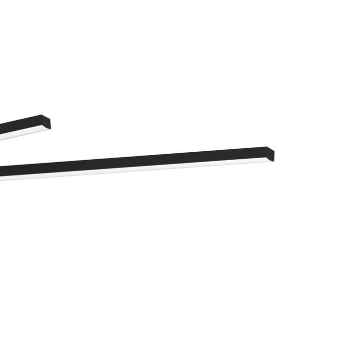 EGLO Panagria Plafondlamp - LED - 93,5 cm - Zwart|Bruin|Wit - Dimbaar