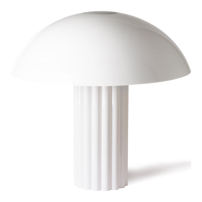 HKliving Cupola Tafellamp - Opal White