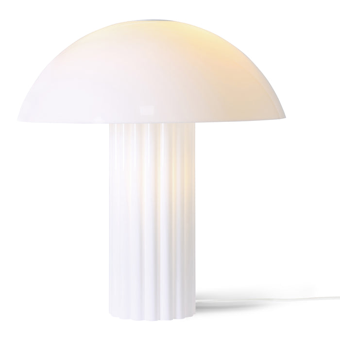 HKliving Cupola Tafellamp - Opal White