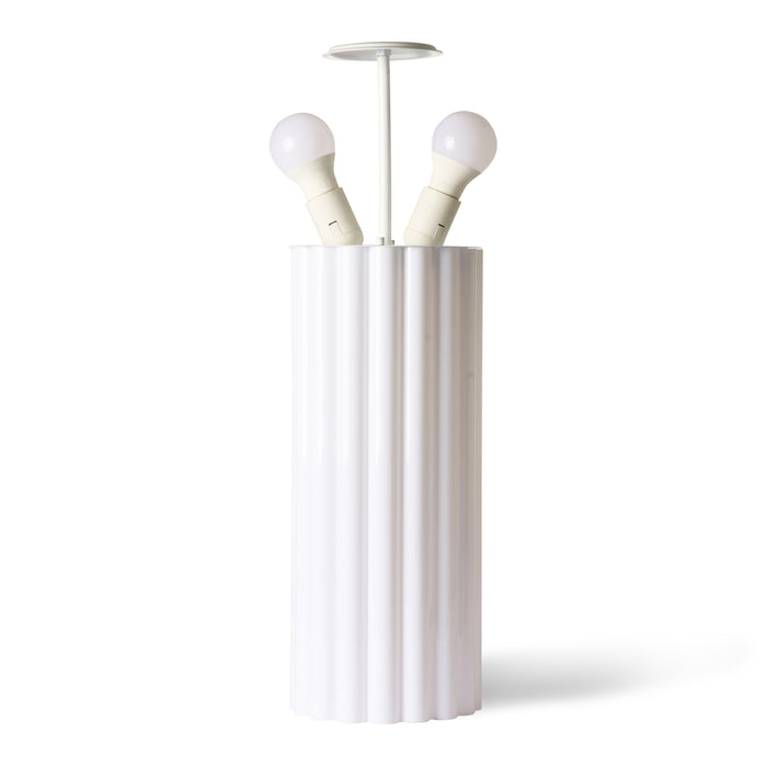 HKliving Cupola Tafellamp - Opal White