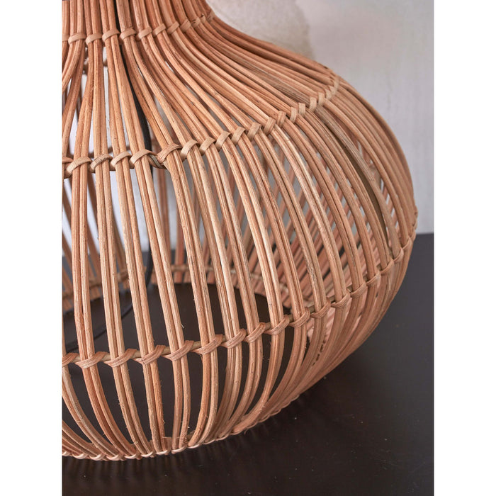 GOOD&MOJO Tafellamp Kalahari - Taupe|Rotan - Ø47cm