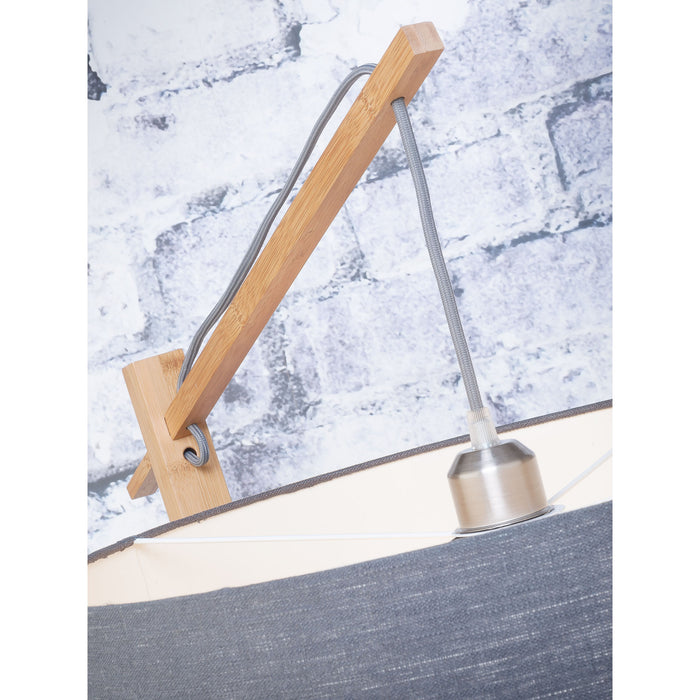 GOOD&MOJO Vloerlamp Andes - Bamboe|Wit - 72x47x176cm