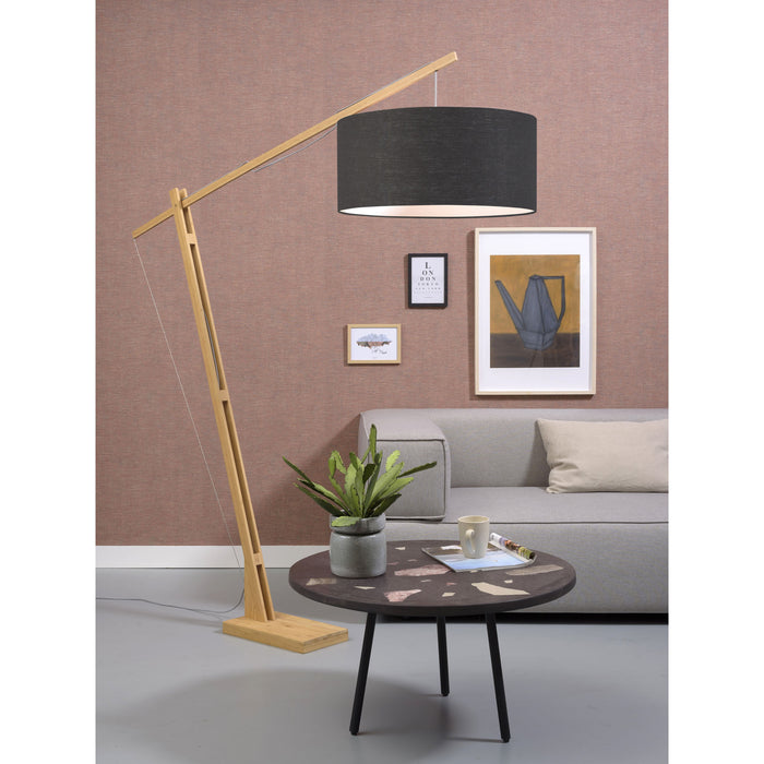 GOOD&MOJO Vloerlamp Montblanc - Bamboe|Donkergrijs - 175x60x207cm