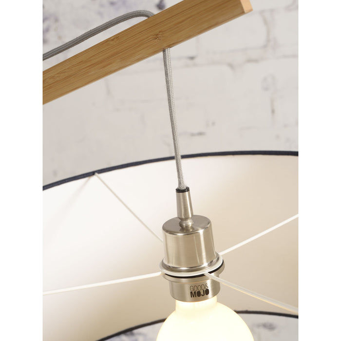 GOOD&MOJO Vloerlamp Montblanc - Bamboe|Groen - 175x60x207cm