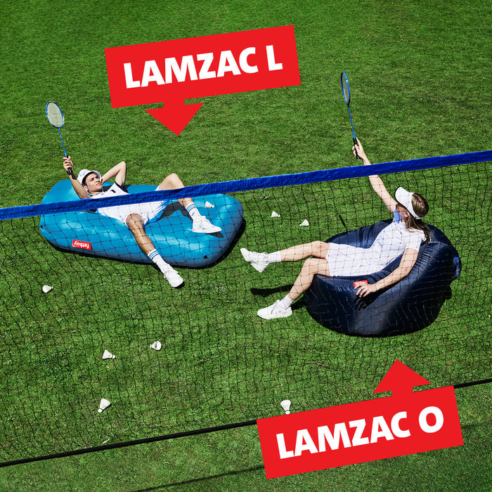Fatboy Air lounger - Luchtzak - Oplaasbare Zitzak Lamzac L - Blauw