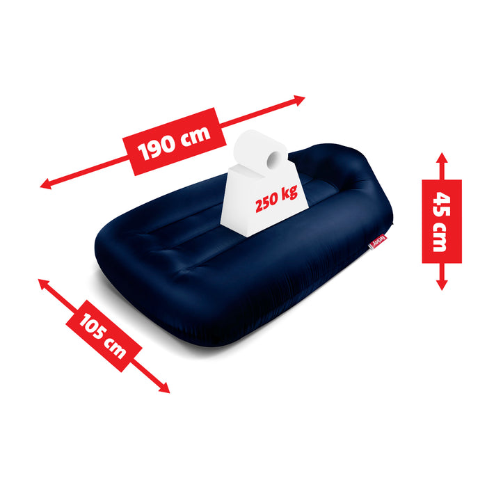 Fatboy Air lounger - Luchtzak - Oplaasbare Zitzak Lamzac L - Blauw