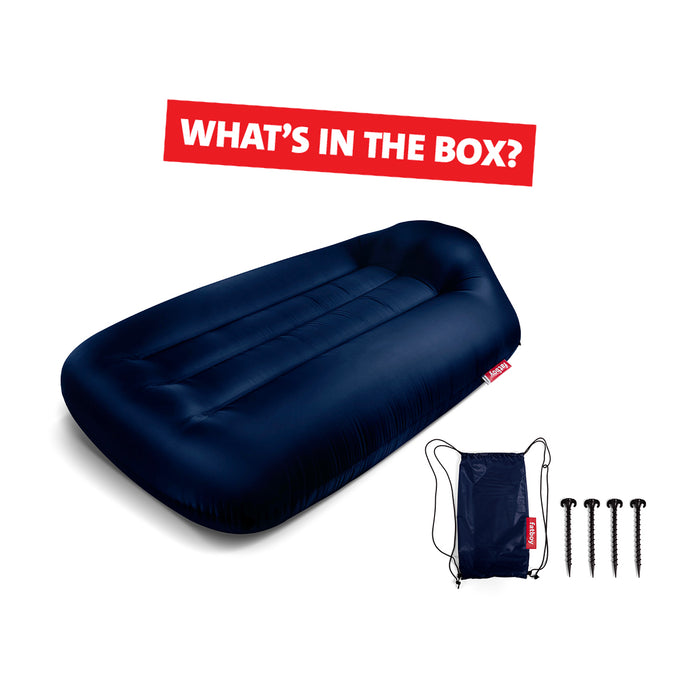 Fatboy Air lounger - Luchtzak - Oplaasbare Zitzak Lamzac L - Blauw