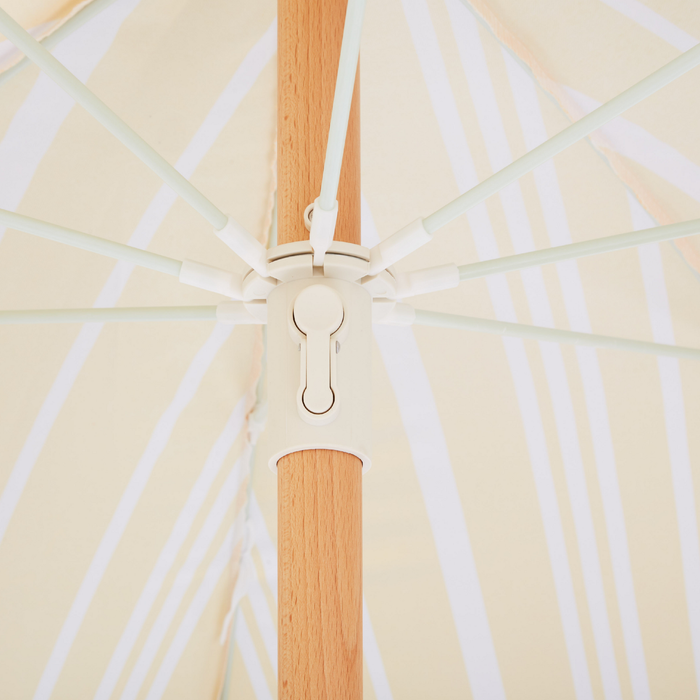 Beliani - MONDELLO - Parasol - Geel - Polyester