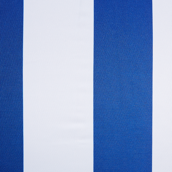 Beliani - MONDELLO - Parasol - Blauw|Wit - Polyester