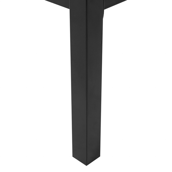 Beliani - CUSSET - Tweepersoonsbed - Zwart - 140 x 200 cm - Metaal