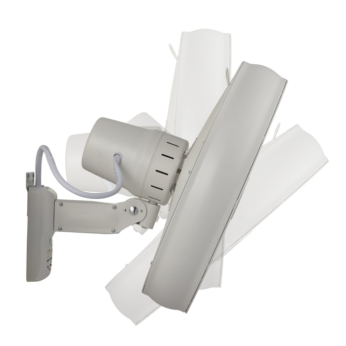 Lucci Air Wandventilator Breeze Wit Ø 46cm incl. Afstandsbediening