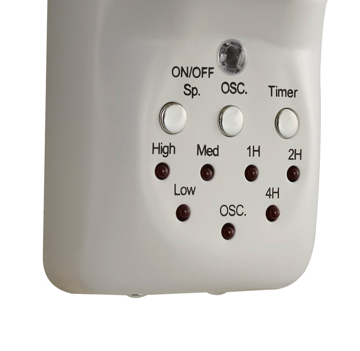 Lucci Air Wandventilator Breeze Wit Ø 46cm incl. Afstandsbediening