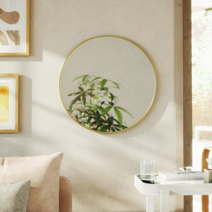 Umbra Hubba Spiegel Ø 61 cm - Goud