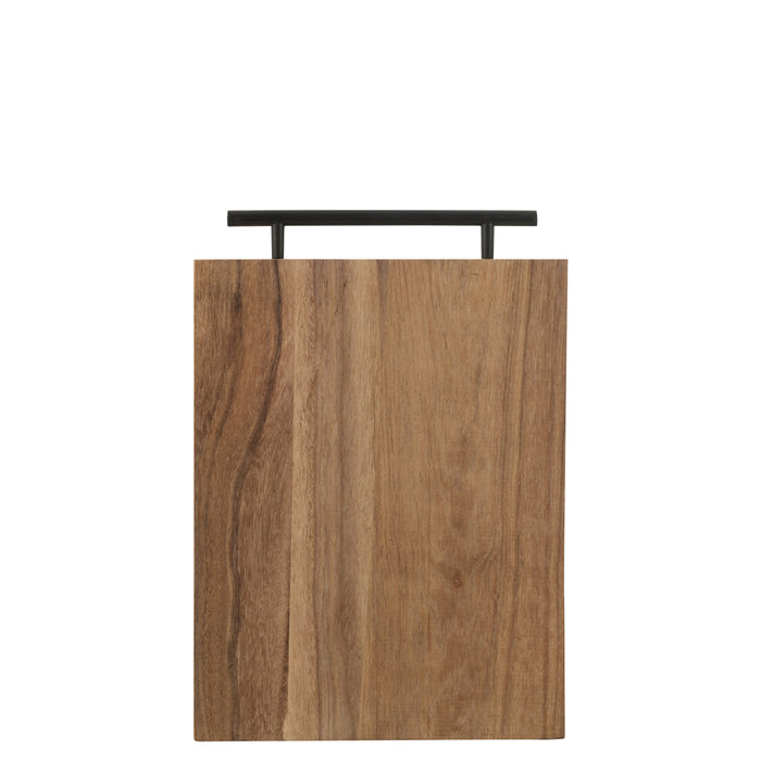 J-Line snijplank Rechthoek - hout - bruin