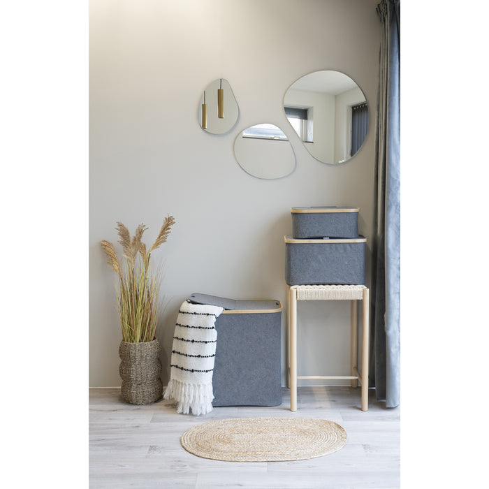 Palermo Spiegelset - Spiegel zonder lijst -set van 3