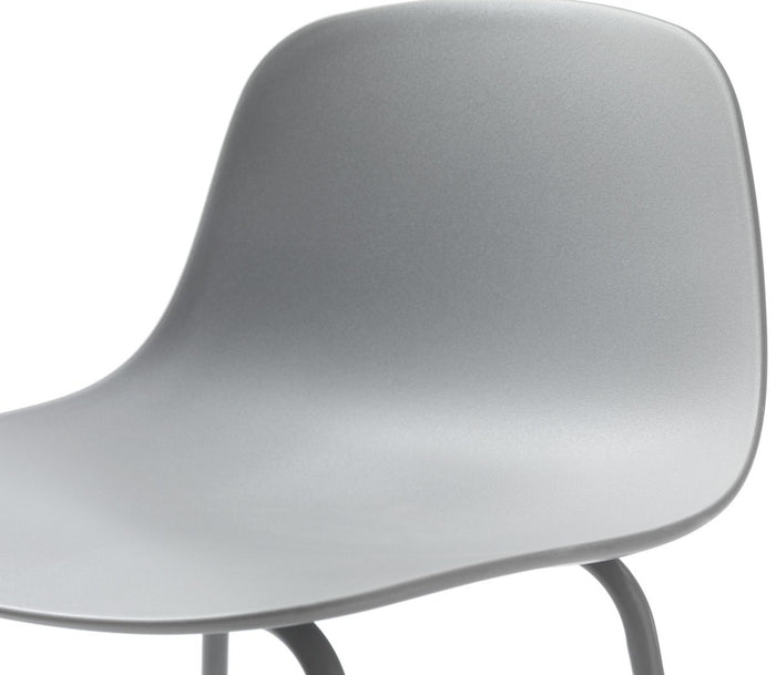 Lisomme Suus kunststof barkruk grijs