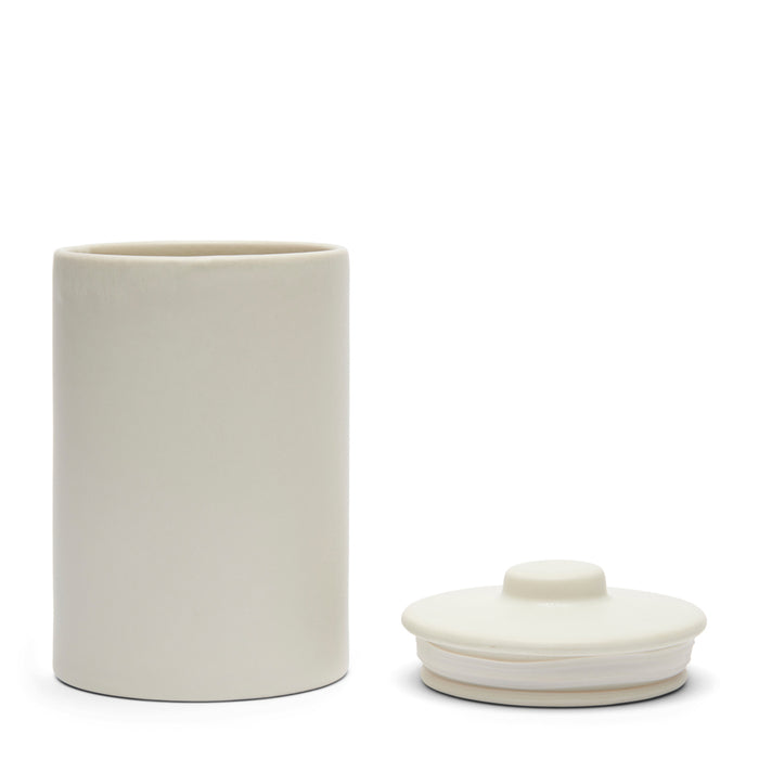 Riviera Maison Voorraadpot kermamiek Deksel, Snoeppot Mat - Marseille