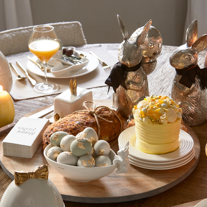 Riviera Maison Botervloot met deksel, paashaas - Easter Happiness