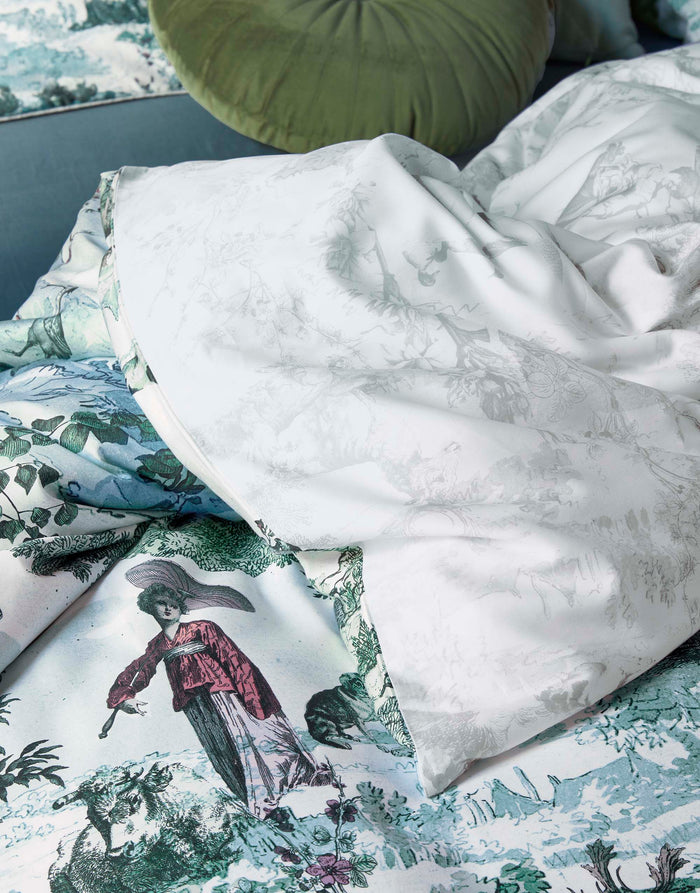 Essenza Colette Dekbedovertrek 140 x 220 cm - Pure White