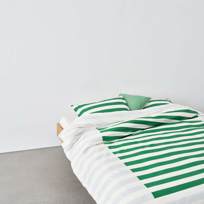 Marc O'Polo Sanna Dekbedovertrek Vivid Green 240 x 220 cm